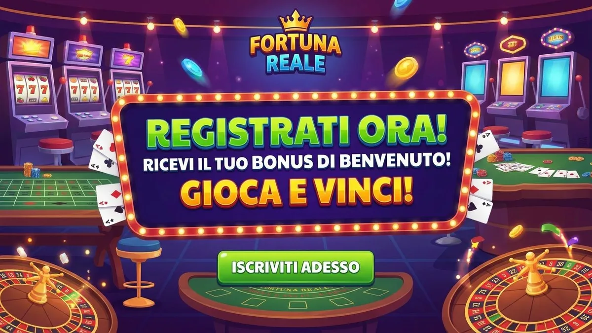 Registrazione con bonus